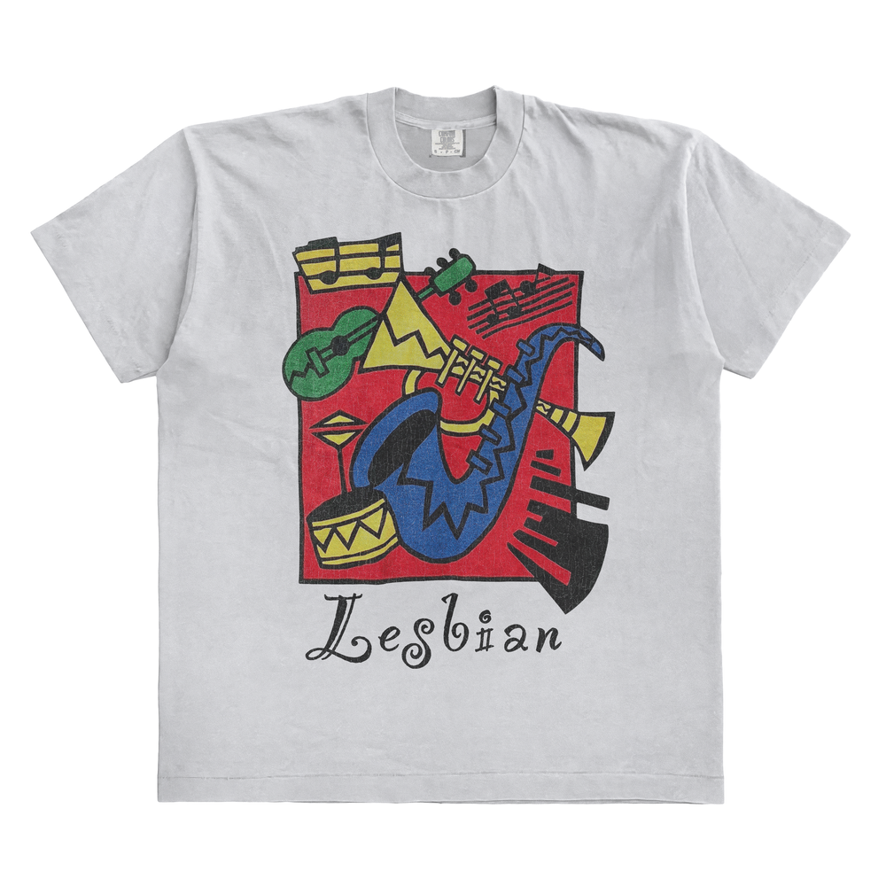 New Orleans Jazz Festival Lesbian 90s T-Shirt — Wavey Goods Co.